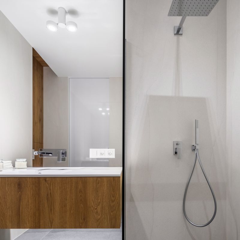 Minimalist Shower Space